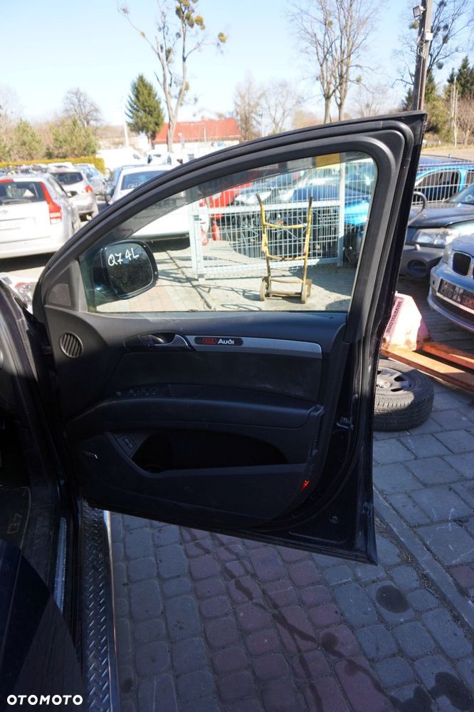 DRZWI PRZEDNIE PRAWE Q7 4L LIFT LZ5Q  CZARNY AUDI 2009-2015 - 8