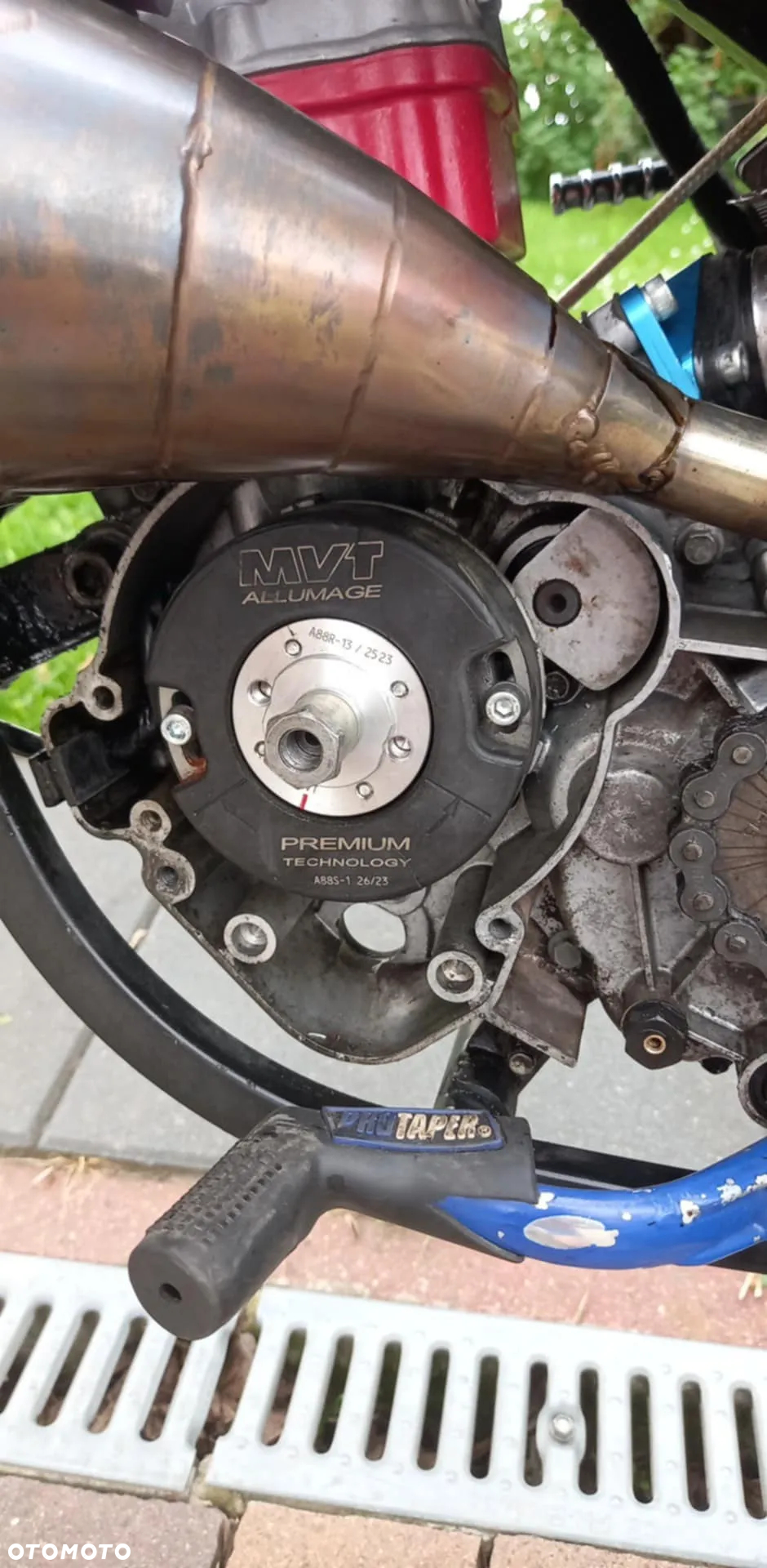 Wydech Platek Racing 85-100 Kompletny Zapłon mvt premium Tarcza 300mm z adapterem Gaźnik 30mm Stage 6 D50B0 D50B1 EBS EBE Am6 Derbi Senda Gilera Smt Aprilia Yamaha Rjeju Beta Sherco - 5