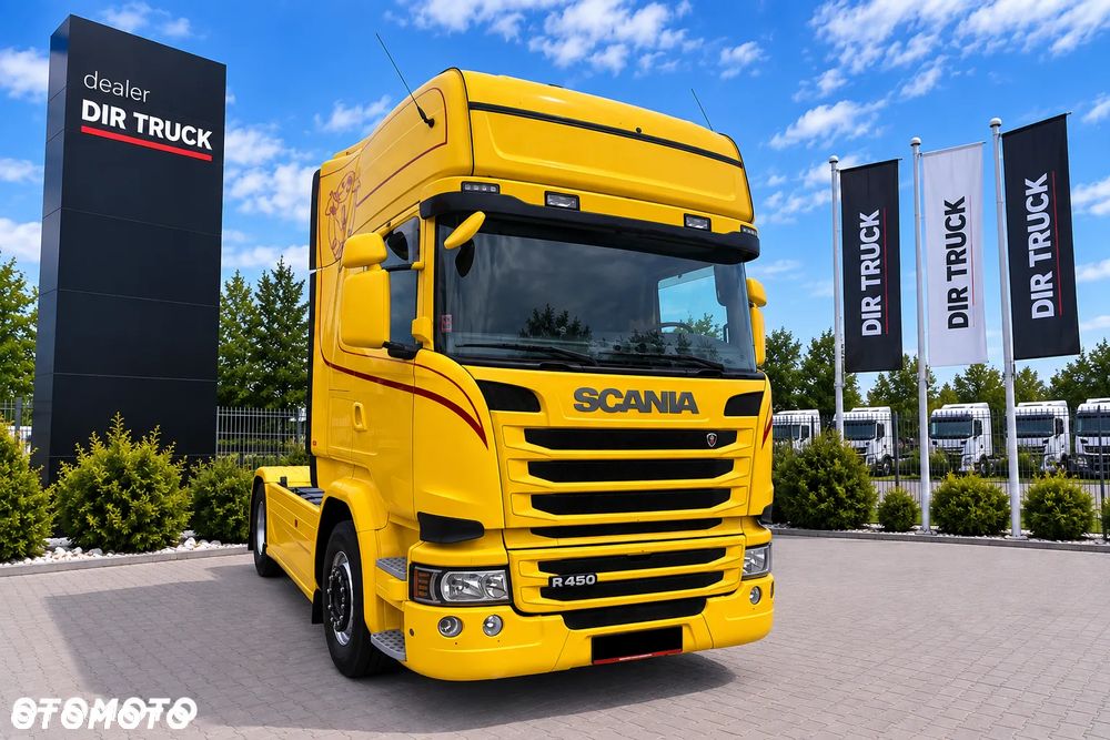 Scania R450 Standard TOPLINE EURO6 AUTOMAT+ RETARDER, Spojlery Międzyosiowe, Aluminiowe Felgi, Pierwszy Właściciel, Jeden Kierowca - 2
