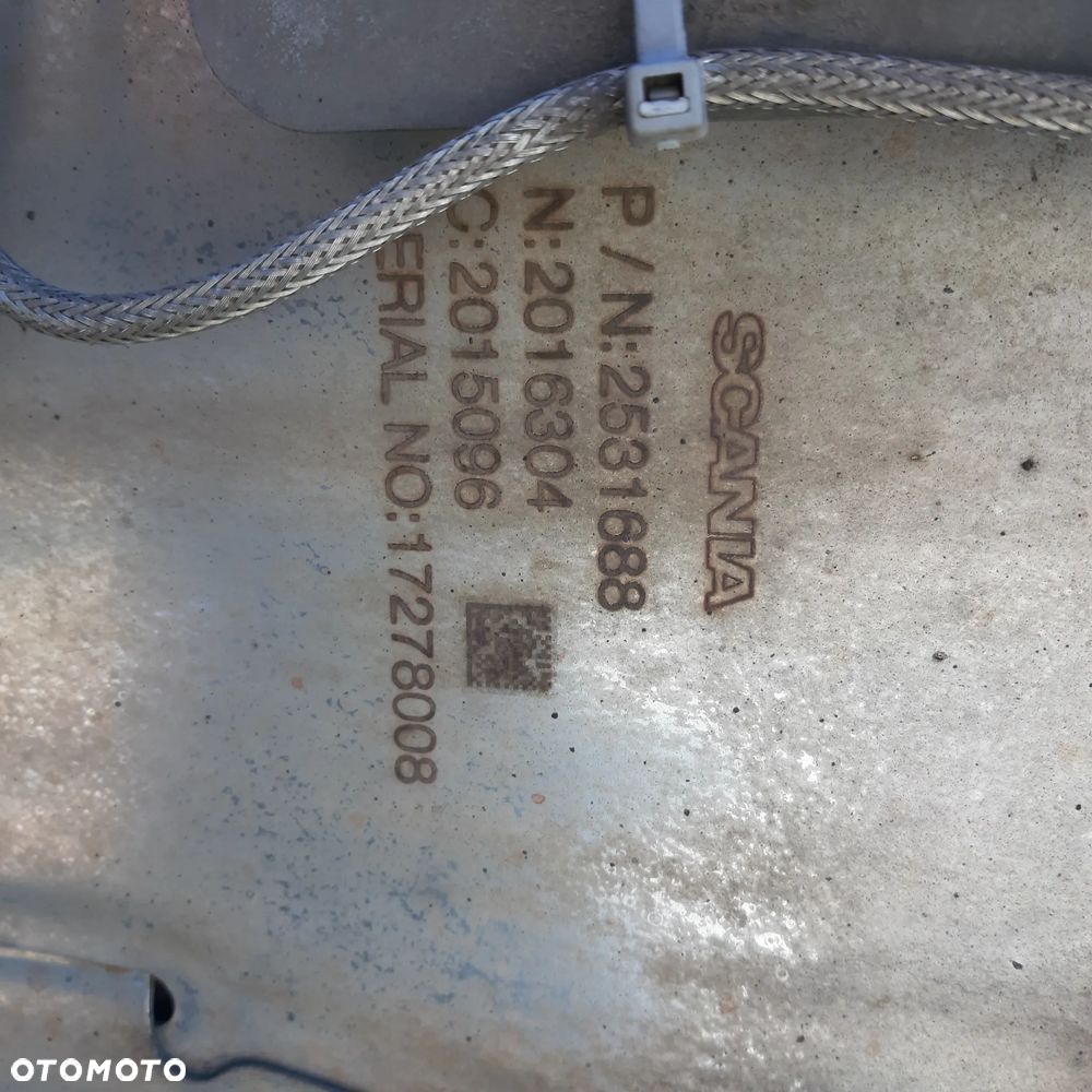TŁUMIK KATALIZATOR DPF SCANIA demontaż EURO 6 - 3