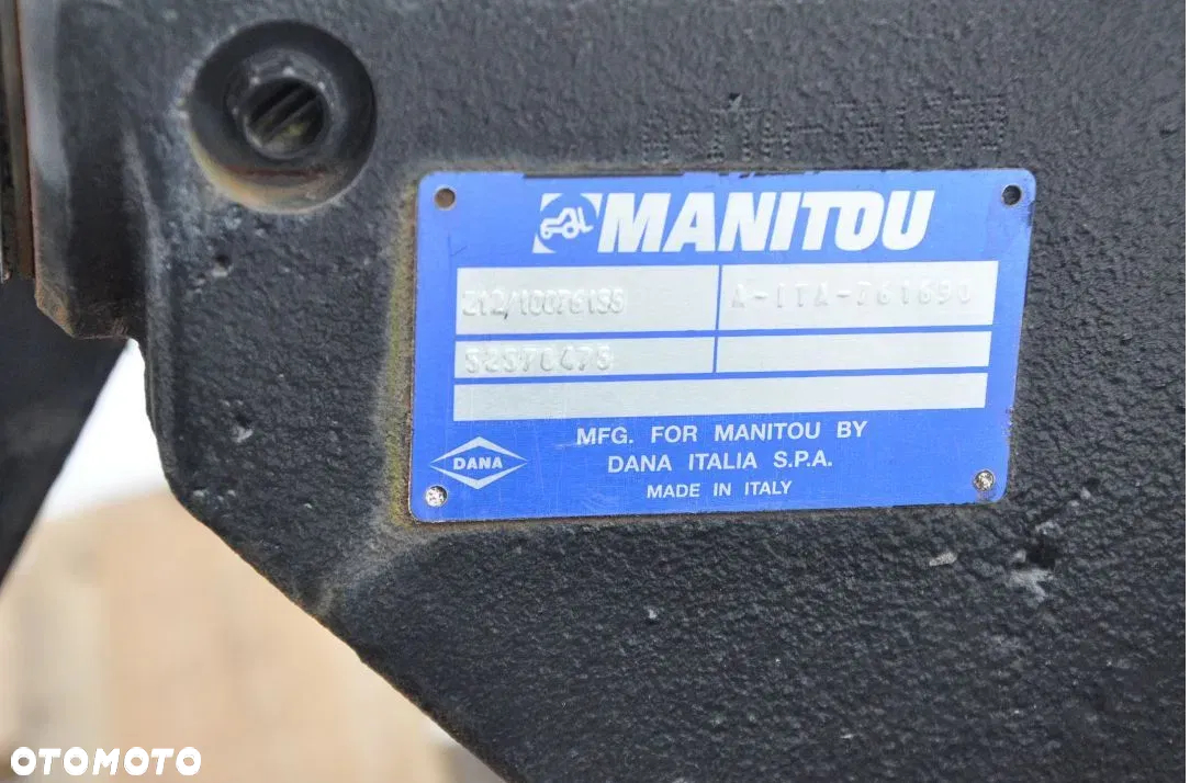 MOST NAPĘDOWY MANITOU DANA SPICER NOWY !!! 21210076155/ A-ITA-761690 - 4