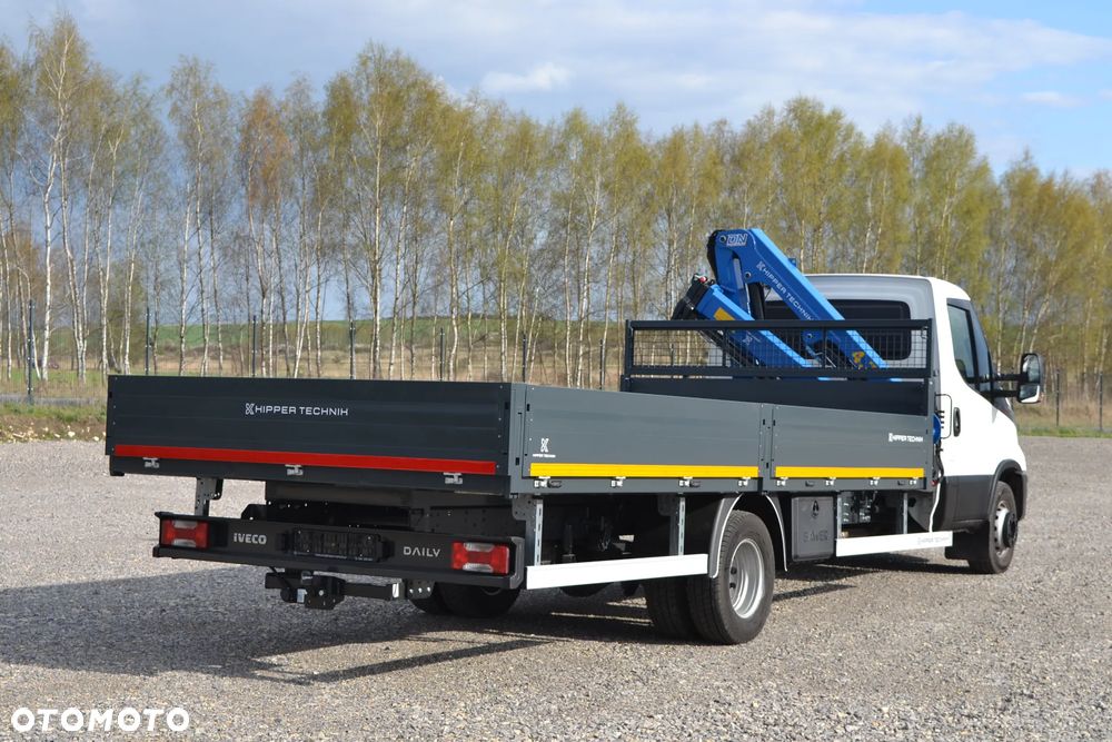 Iveco Daily 72-180 72C18 Nowy żuraw DN 4.7 Nowa Skrzynia ładunkowa 5.2 m 70C18 65C 50C 35C - 16