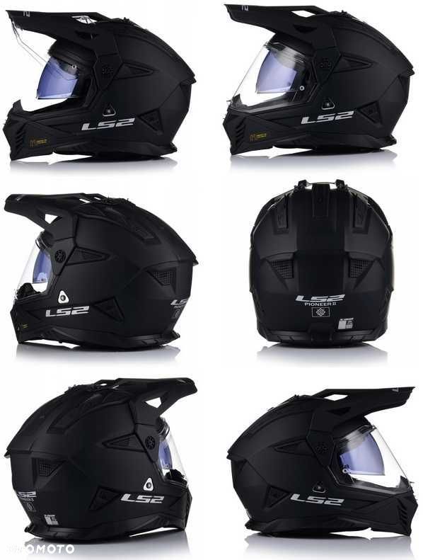 NOWY Kask Cross LS2 ATV MX702 Hulajnoga Freeroad BMX Downhill Enduro Kukirim Motus Segway Xiaomi - 4