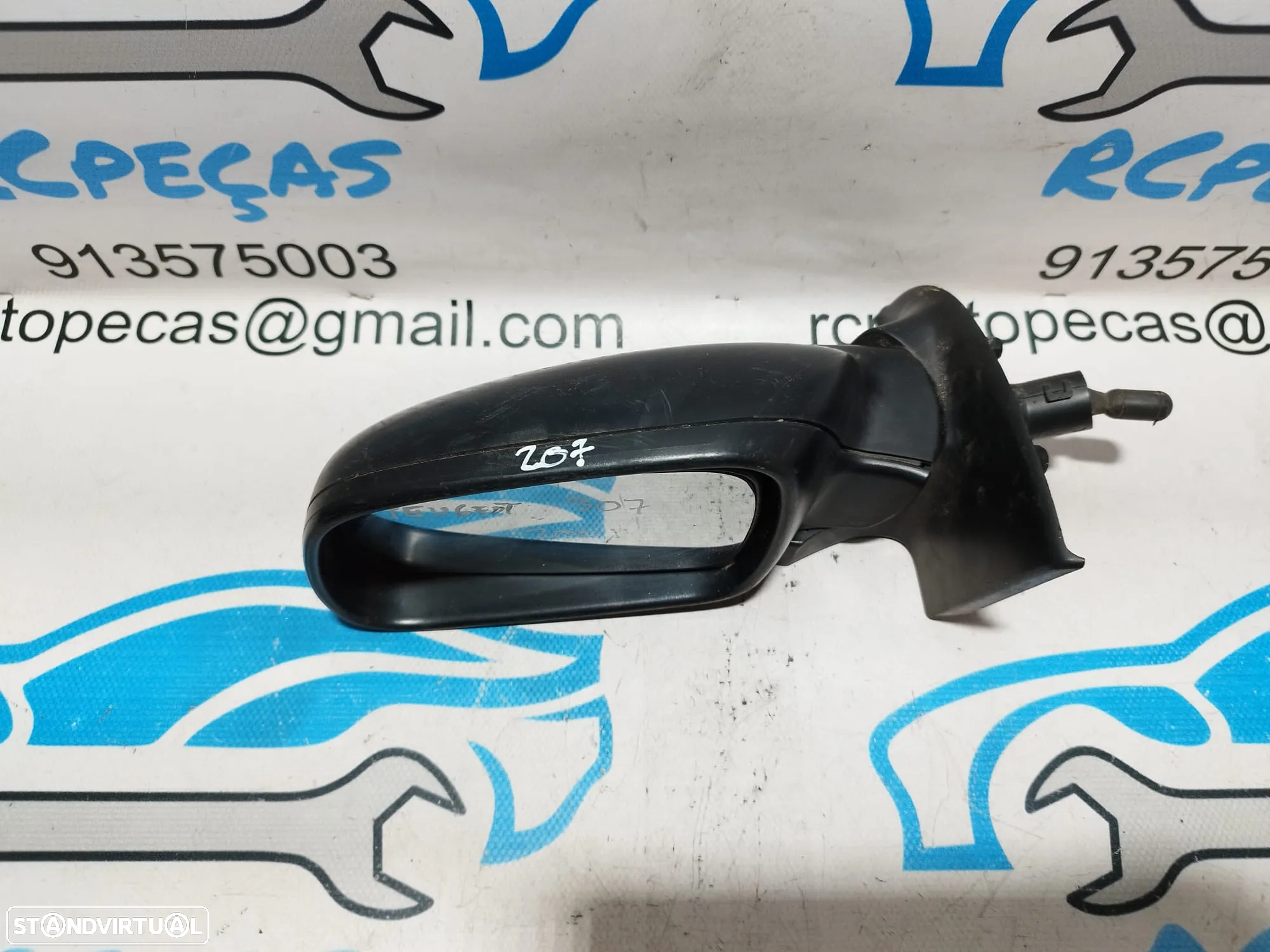 ESPELHO RETROVISOR ESQUERDO PEUGEOT 307 96347728XT ELETRICO AQUECIDO ESPELHOS RETROVISORES - 9