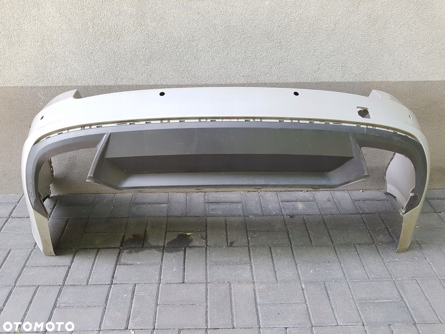 SKODA OCTAVIA 3 III RS KOMBI COMBI zderzak tył spoiler tył 5E9807421B - 1