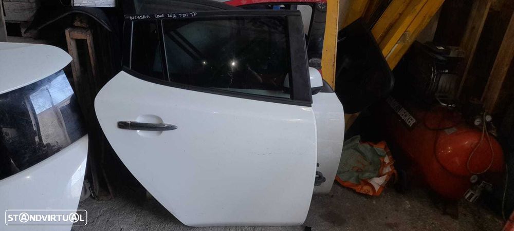 Porta tras direita nissan leaf de 2016 - 1