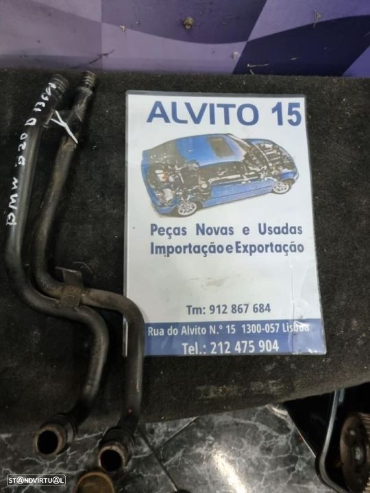 tubos do bloco em metal BMW 320d e46 136cv - 1