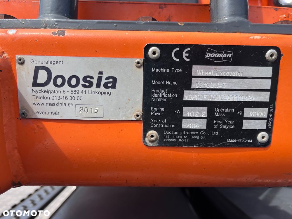 Doosan DX160W-3 - 27