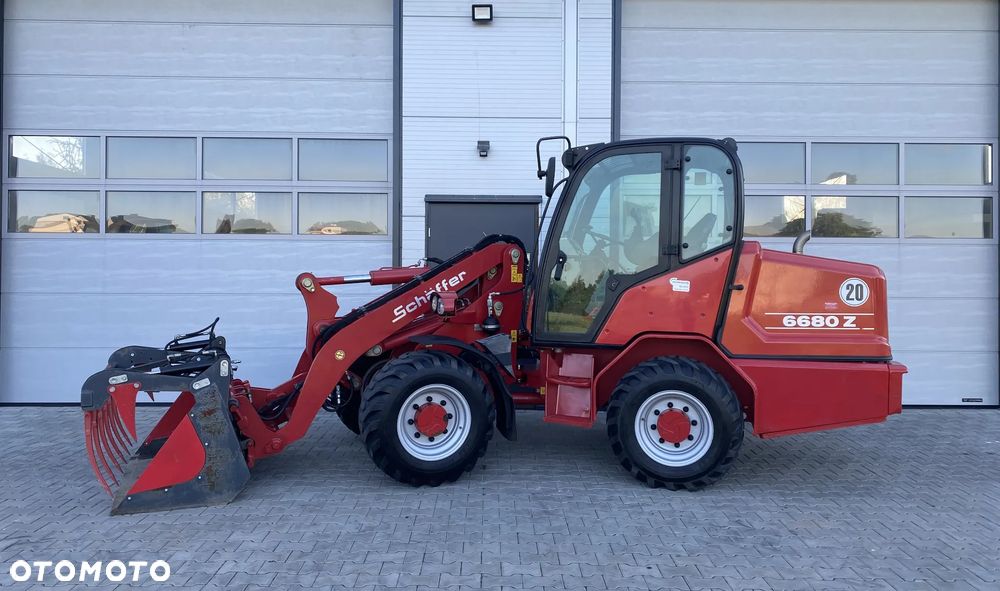 Schäffer 6680Z Ładowarka przegubowa czołowa - 5