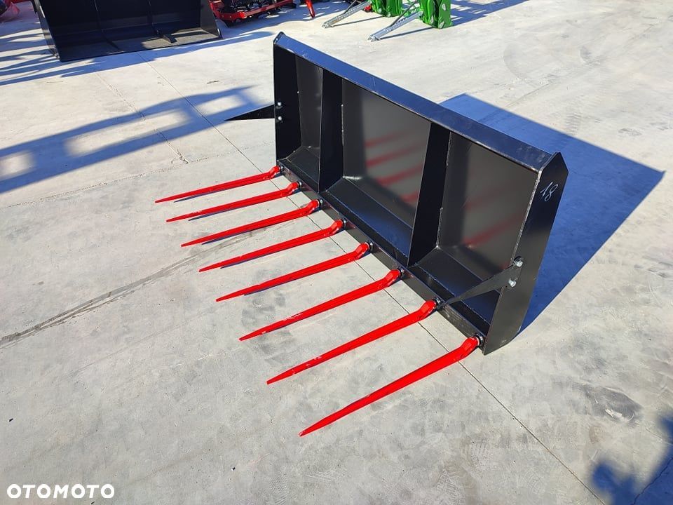 Widły do obornika euroramka  Zęby kute - 1