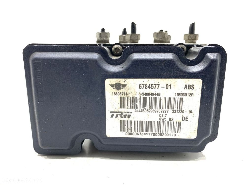POMPA ABS  MINI MINI (R56) 2005 - 2014 Cooper 88 kW [120 KM] benzyna 2006 - 2012 6784577 - 3