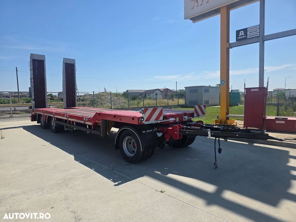 Langendorf TU 30 Smart - remorca trailer cu 3 axe cu protap virator - 1