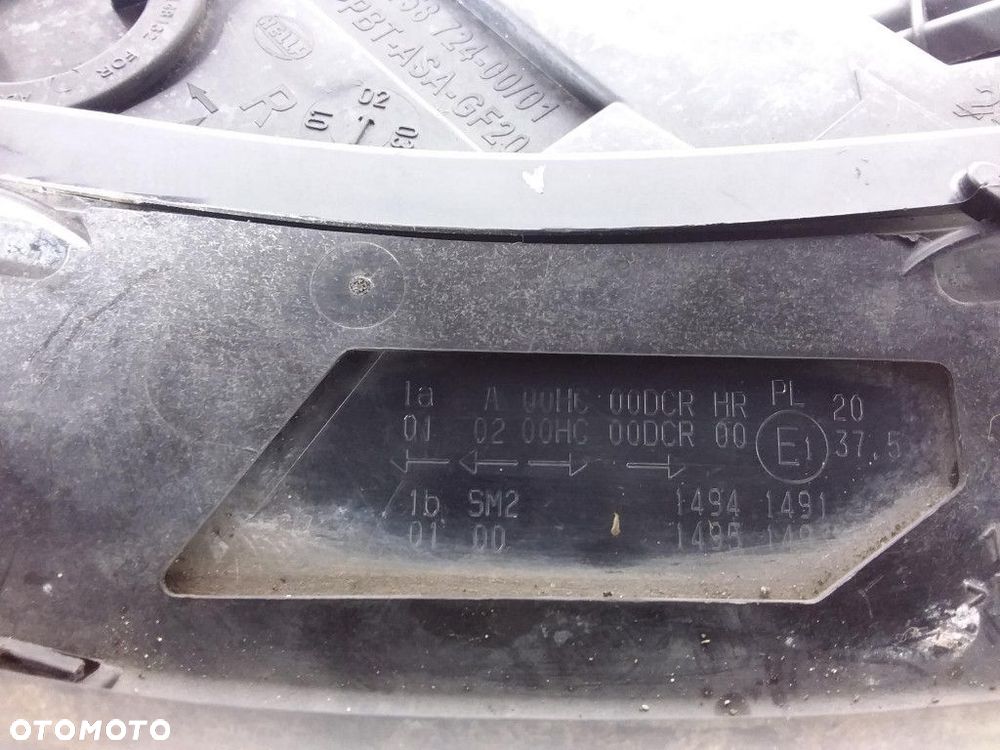 BMW 5 E60 E61 REFLEKTOR LAMPA PRAWA XENON - 6