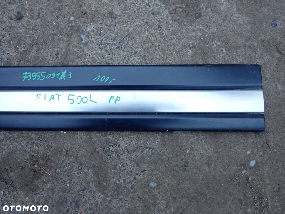 FIAT 500L LISTWA DRZWI PRAWY PRZÓD 735550913 - 3