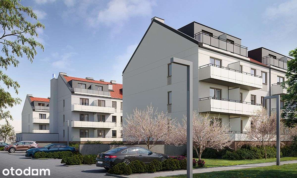 3-pokojowe mieszkanie 72m2 + taras Bez Prowizji