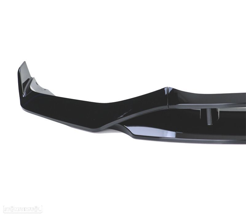 SPOILER LIP PARA BMW X5 F15 12-18 LOOK M PERFORMANCE PRETO BRILHANTE - 2