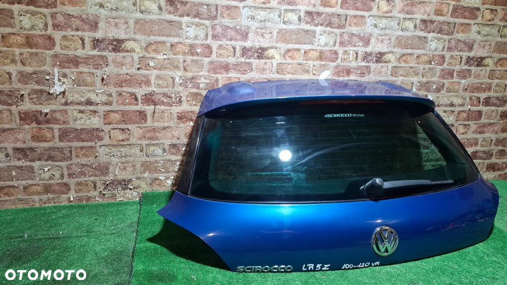 Klapa bagażnika Tył KOMPLETNA Volkswagen Scirocco 08/14 ROK KOD LR5Z - 3