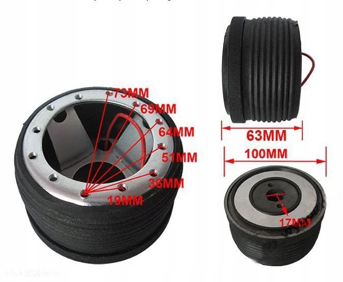 Naba do sportowej kierownicy adapter KIA Sportage - 2
