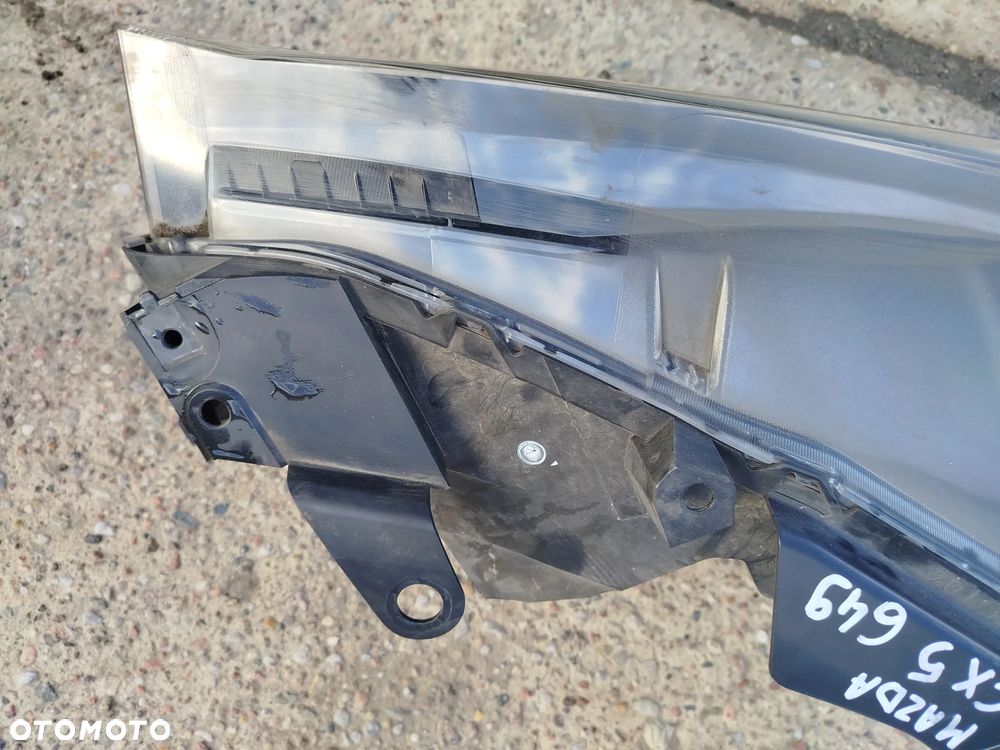 Mazda CX5 lampa prawa przód przednia LED - 5
