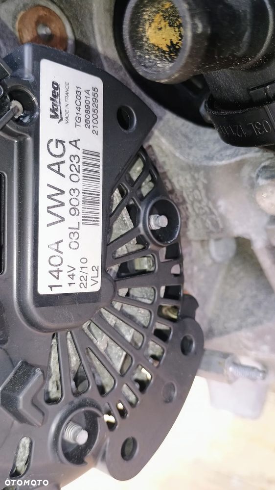 Alternator  Vw Skoda Seat 1.6 TDI CAY 03L903023A - 1