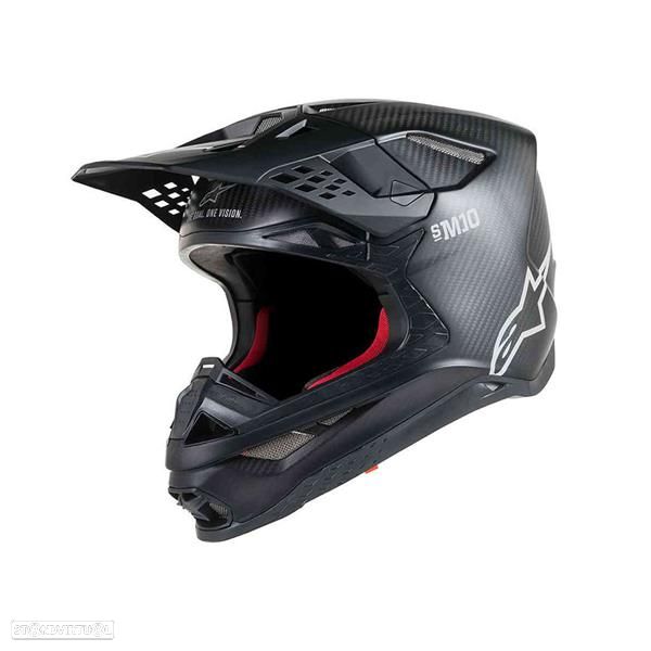 alpinestars capacete supertech s-m10 solid 8300119 - 2