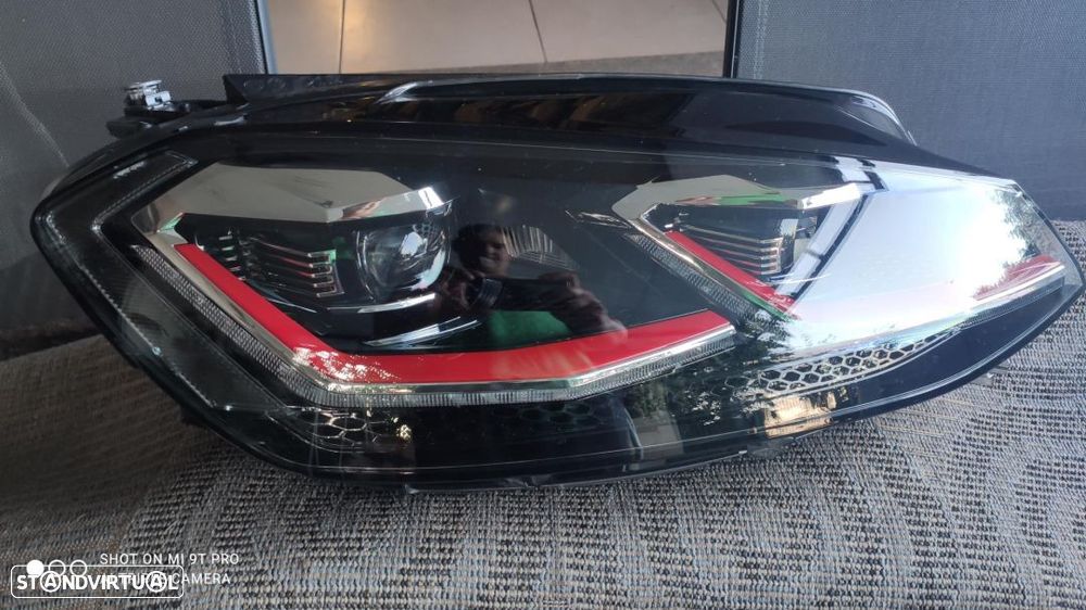 Farol direito full Led Golf 7 facelift GTI - 1