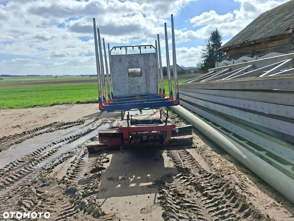Zabudowa kłonicowa Man Volvo Mercedes Scania hds, do drewna drzewa lasu - 9