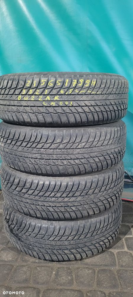 215/65R17 99H - Bridgestone Blizzak LM001 - 2021r. KOMPLET 6.5mm