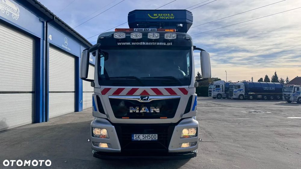 MAN TGS 35.500 KROLL Recycler CVS 3100 URACA P4-45 540ll/175bar - 16