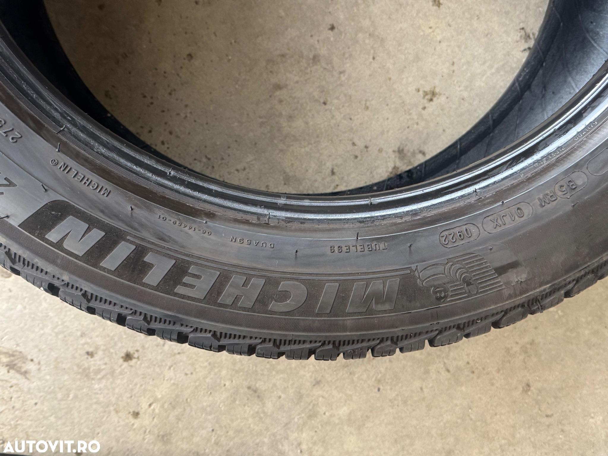 Vând 4 anvelope 275/45/20 Michelin de iarnă ca noi - 6