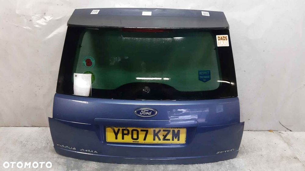 / KLAPA TYŁ TYLNA BAGAŻNIKA DO FORD C MAX C-MAX NIEBIESKA BŁĘKITNA - 1