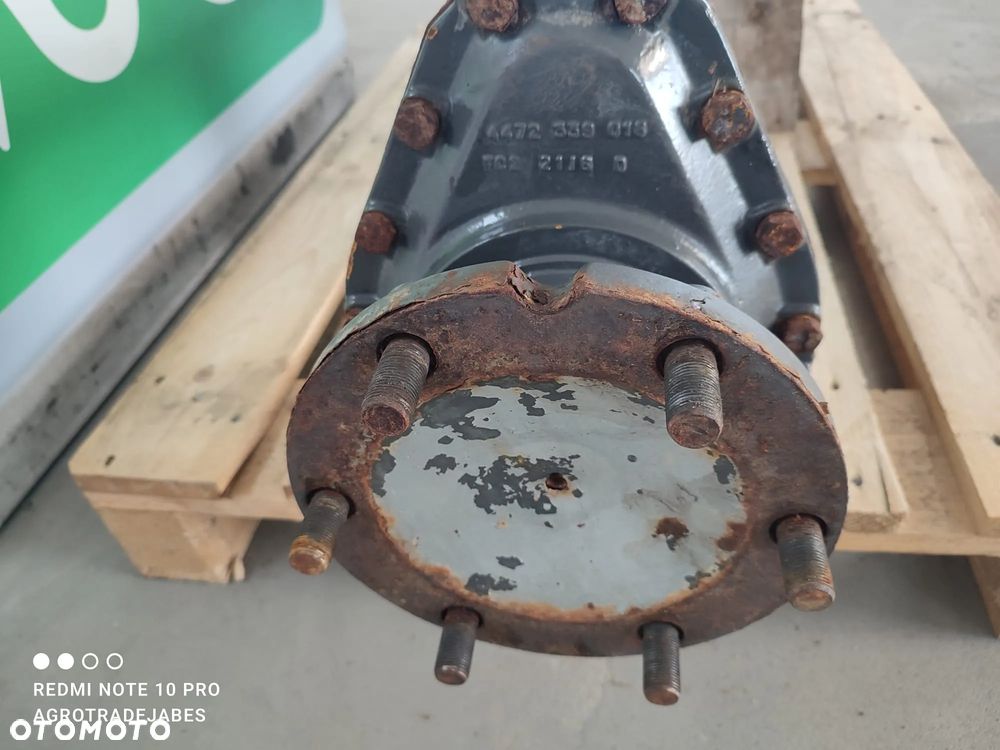 Most napędowy  AV-225 25644 Zettelmeyer ZL602  Przód - 9