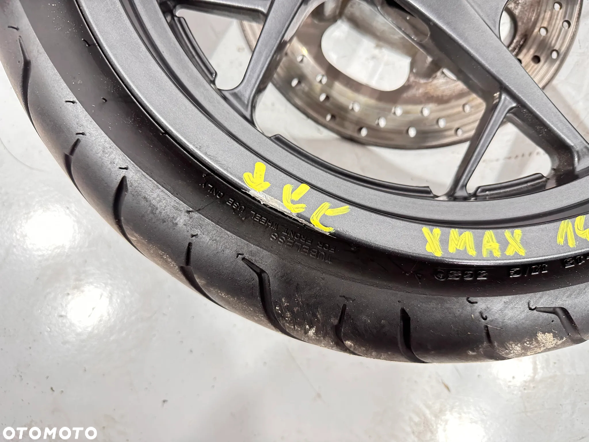 Koło felga przód ABS 120/70/15 Yamaha X-MAX X MAX 125 14-17r. - 5