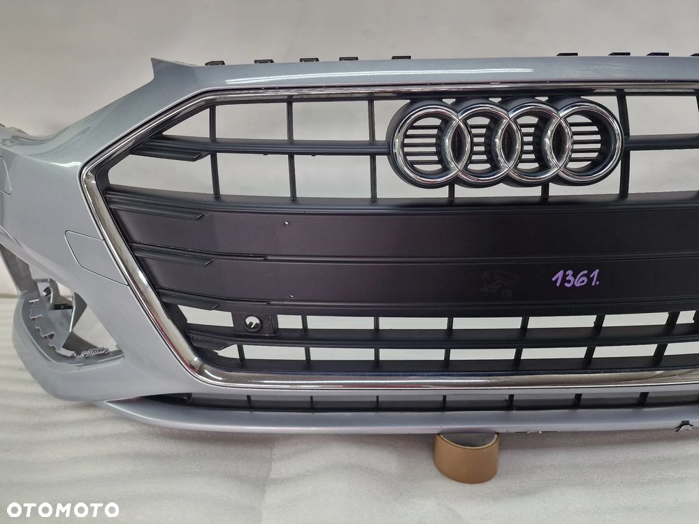 AUDI A4 B9 LIFT 19- ZDERZAK PRZEDNI PRZÓD NA SPRYSKI + 4xPDC 4X PDC + ŁADNA ATRAPA / GRILL , BARDZO ŁADNY , NR 8W0807437AG / 8W0807437AJ , NR AUKCJI NZ1361 - 8