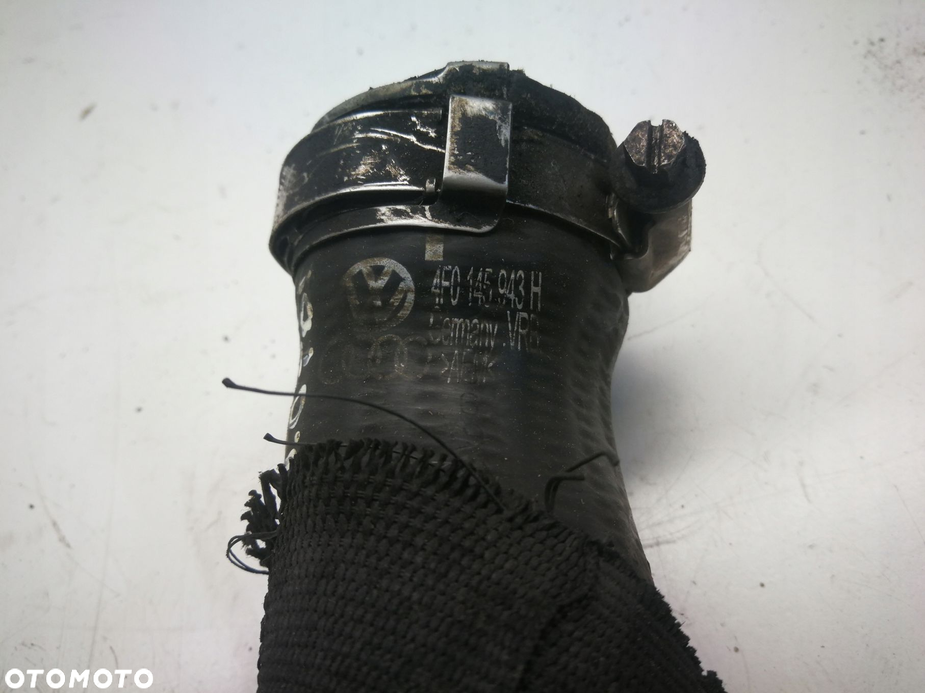 RURA WĄŻ INTERCOOLERA AUDI A6 C6 4F0145943H - 3