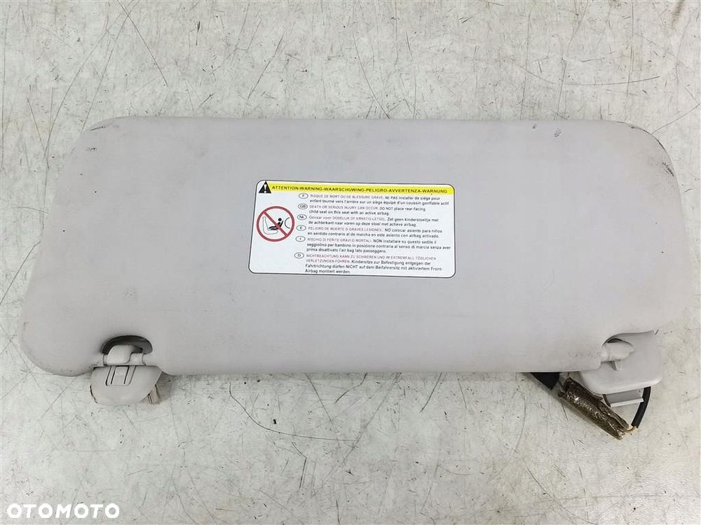 Osłona przeciwsłoneczna PRAWA LEWA DASZEK Peugeot 407 2004–2011 - 6