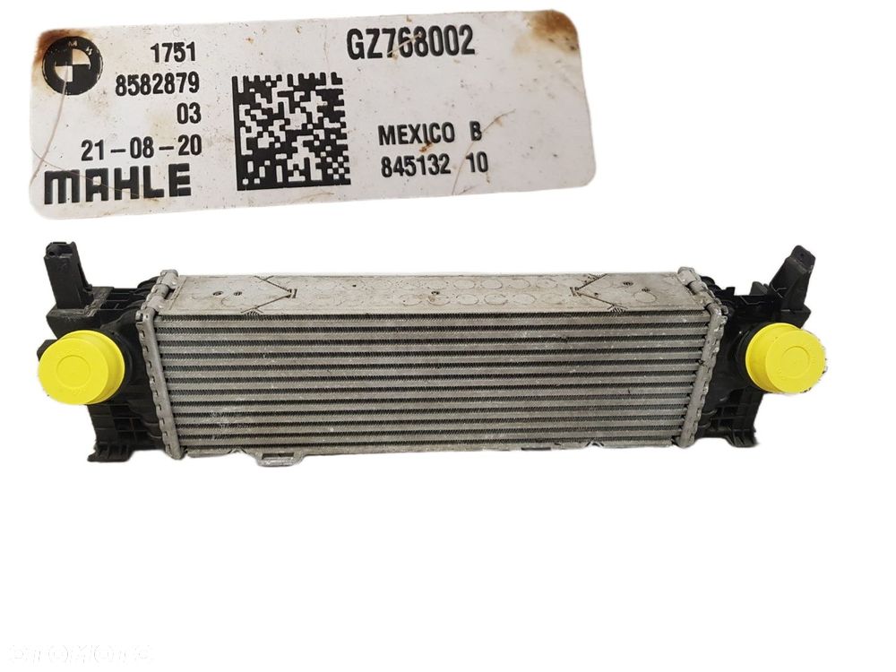 ORYGINALNA CHŁODNICA POWIETRZA INTERCOOLER BMW X3 G01  X4 G02 17-24r  17518582879  1751 8582879