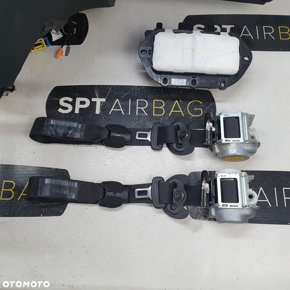PEUGEOT 3008 II 5008 II DESKA ROZDZIELCZA GUMA KONSOLA KOKPIT PULPIT PODUSZKI AIRBAG AIR BAG PASY KIT SET - 4