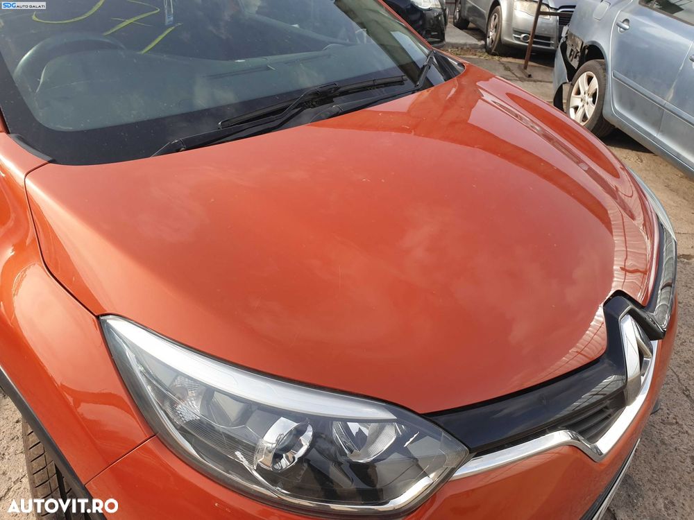 Capota Motor cu Imperfectiuni Renault Captur 2013 - 2019 Culoare ENZ Orange Arizona [K7475] - 2