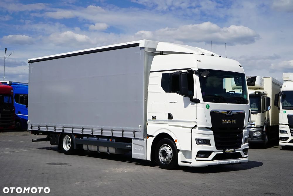MAN TGX / 18.470 / FIRANKA / E 6 / GM / 19 PALET / RETARDER / ŁAD. 7 615 KG - 2
