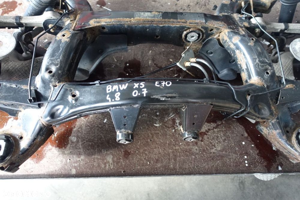 BMW X5 E70 ZAWIESZENIE TYLNE BELKA TYLNA KOMPLETNA 4.8 benzyna - 2