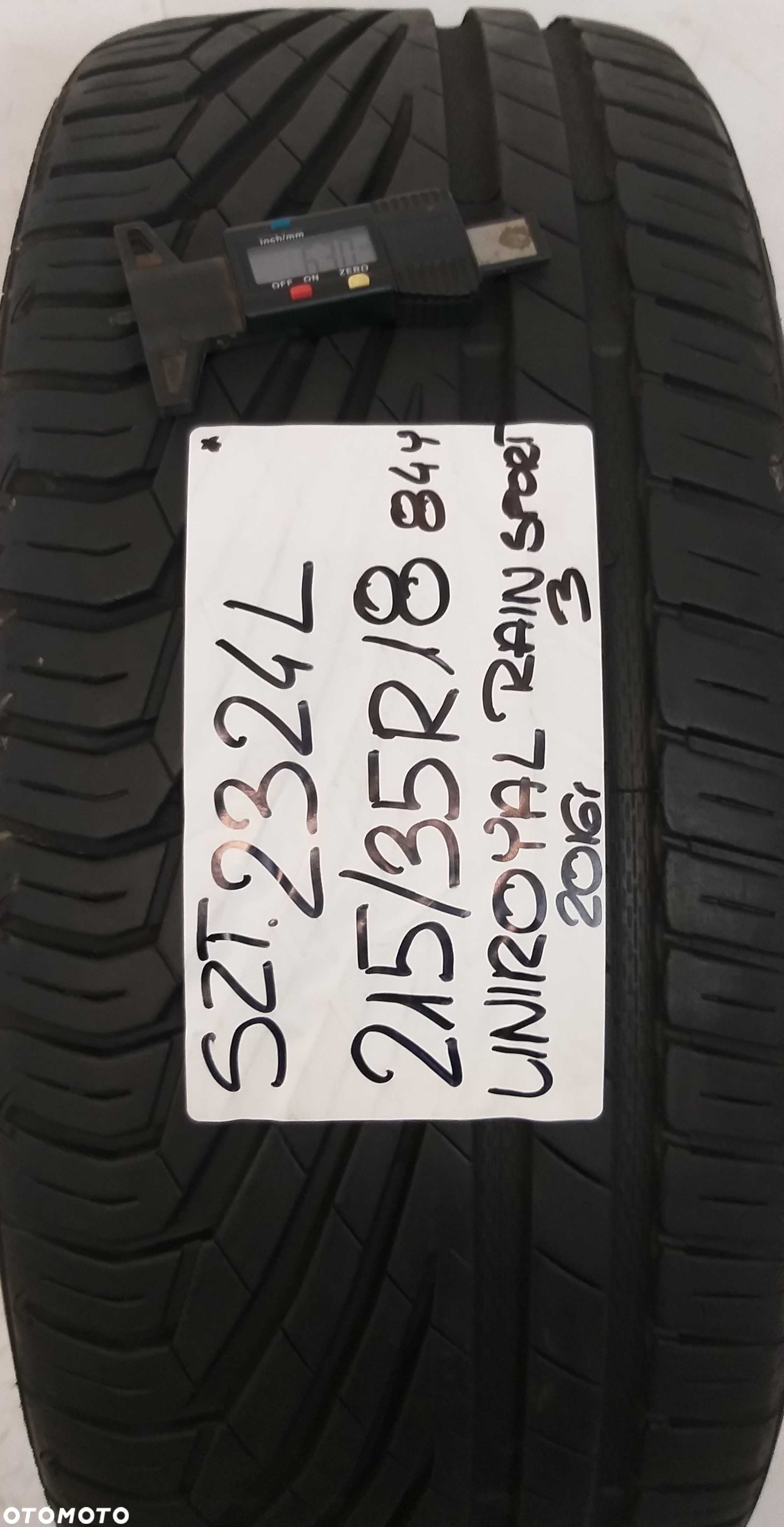 Szt 2324L Sztuka 215/35R18 84Y Uniroyal RainSport3 2016rok - 1