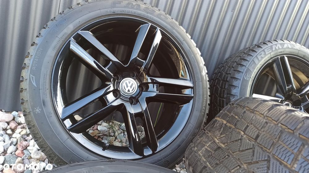 Q5 TIGUAN 19 5x112 Audi Volkswagen Oryginalne Koła Felgi Opony ZIMOWE - 9
