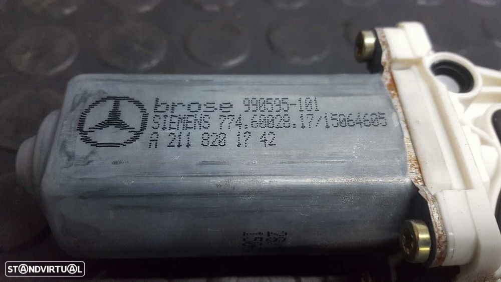 MOTOR ELEVADOR FRENTE DIREITO MERCEDES CLASE C (W203) BERLINA 200 CDI (LA) (203.... - 7