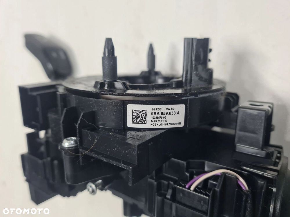 VW T6.1 manetki przełącznik taśma airbag 2Q1953507H 6RA959653A - 4