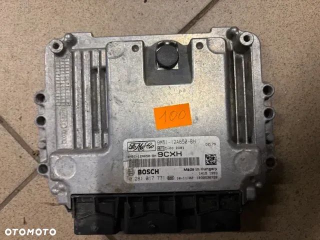 STEROWNIK KOMPUTER SILNIKA FORD FOCUS MK2 1.6 9M51-12A650-BH - 1