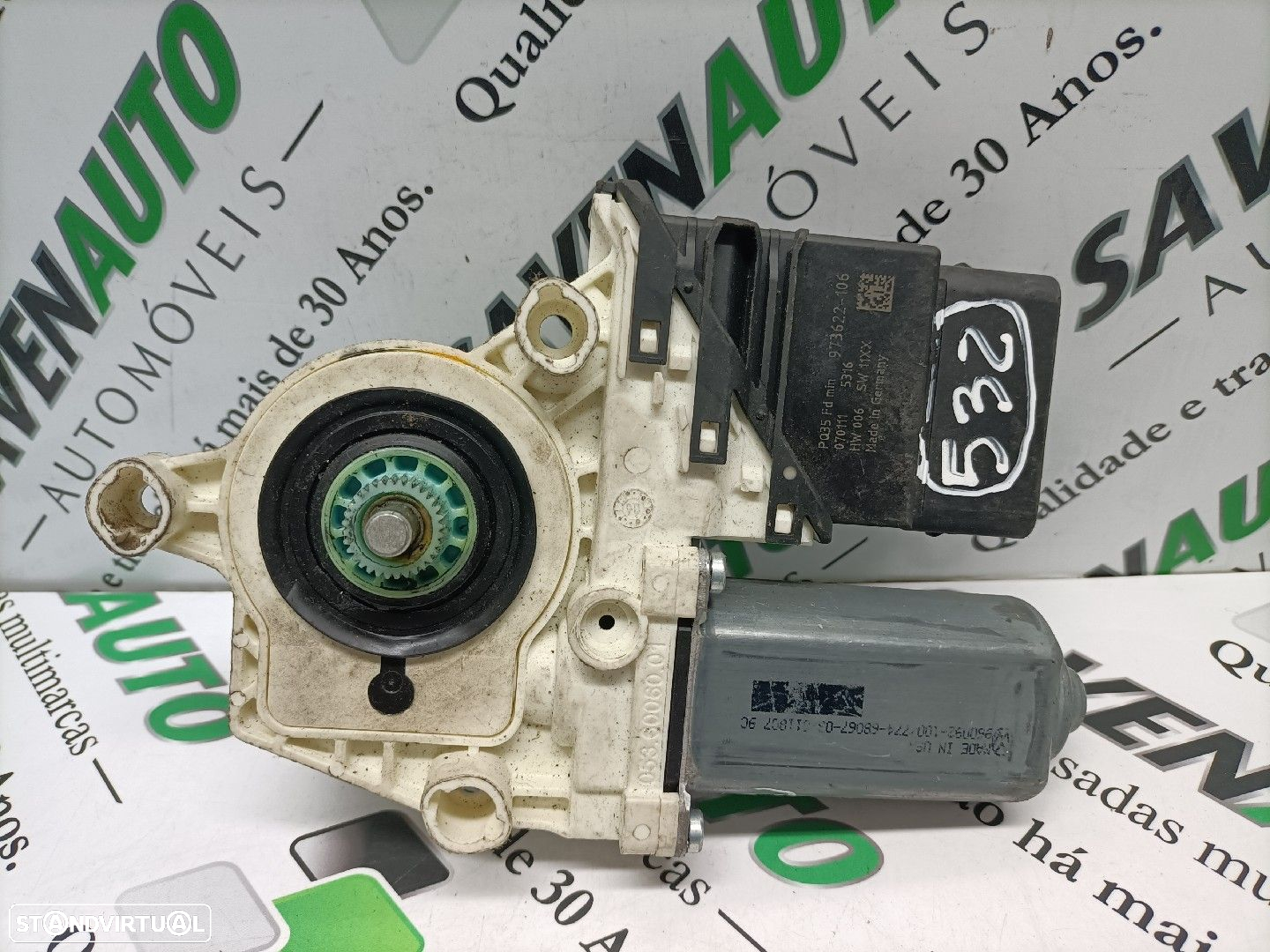Motor Elevador Trás Direito Volkswagen Jetta Iii (1K2) - 3