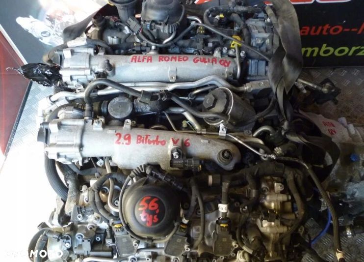 SILNIK ALFA ROMEO GIULIA STELVIO QV 2.9 V6 BITURBO - 2
