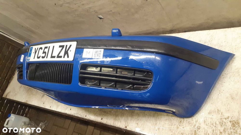 [] ZDERZAK PRZÓD PRZEDN SKODA OCTAVIA 1 I LIFT FL 4590 NIEBIESKI SPRYSKIWACZE LAMP XENON - 3