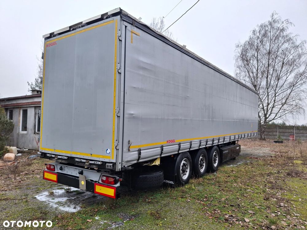 Kögel SN24,Podnoszona Oś, Skrzyniopaleta, Tarcza - 1